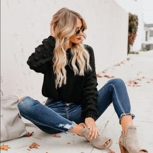 Vici Full of Cheer crop Sweater NWT